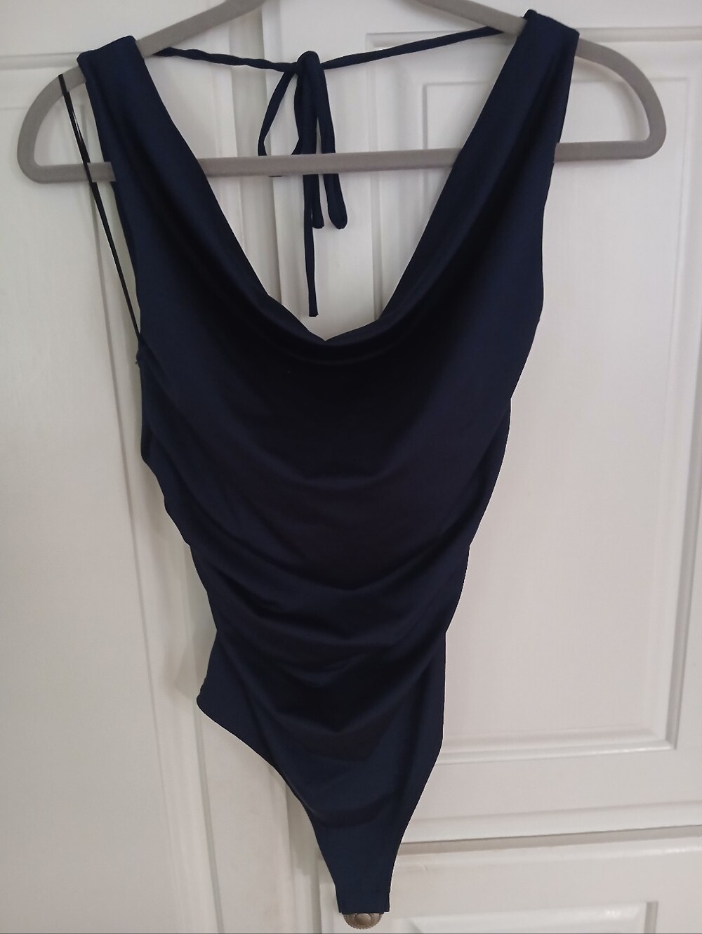 Gaze Navy Blue Bodysuit Size Medium
